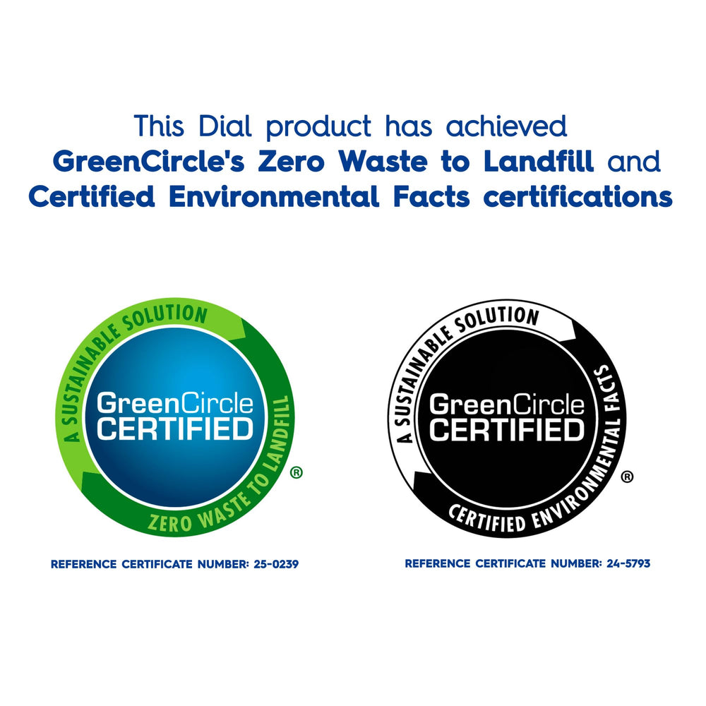 Dial cruelty-free Leaping Bunny certified for responsible care.