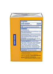 Dial Gold soap bar front view, showcasing compact, travel-friendly design.