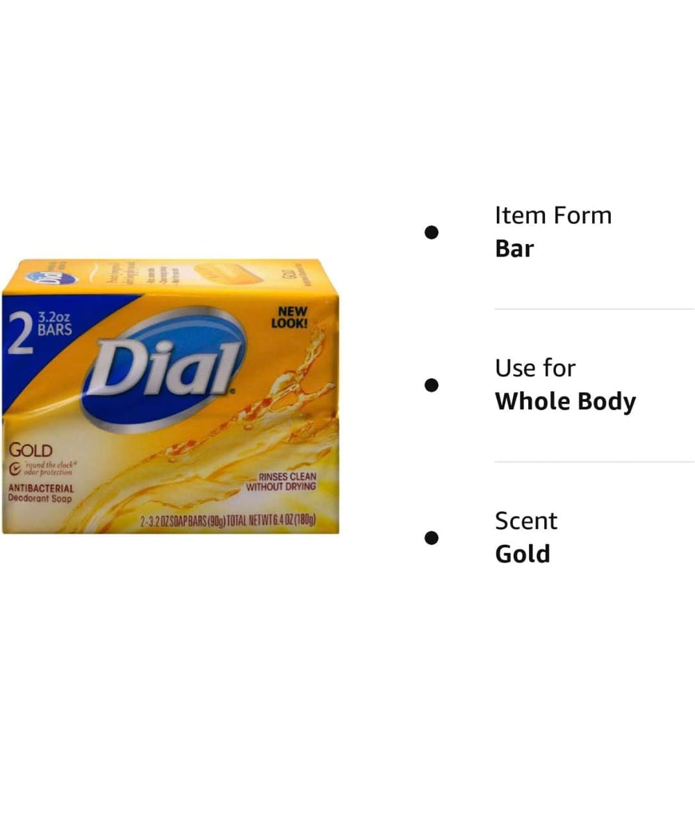 Dial Gold antibacterial soap in shower, supporting daily freshness and odor protection.