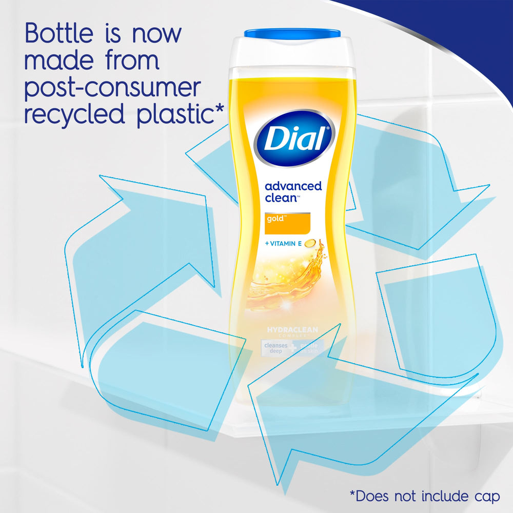 Dial Gold Hydraclean Complex graphic signals deep-clean while remaining gentle on skin.