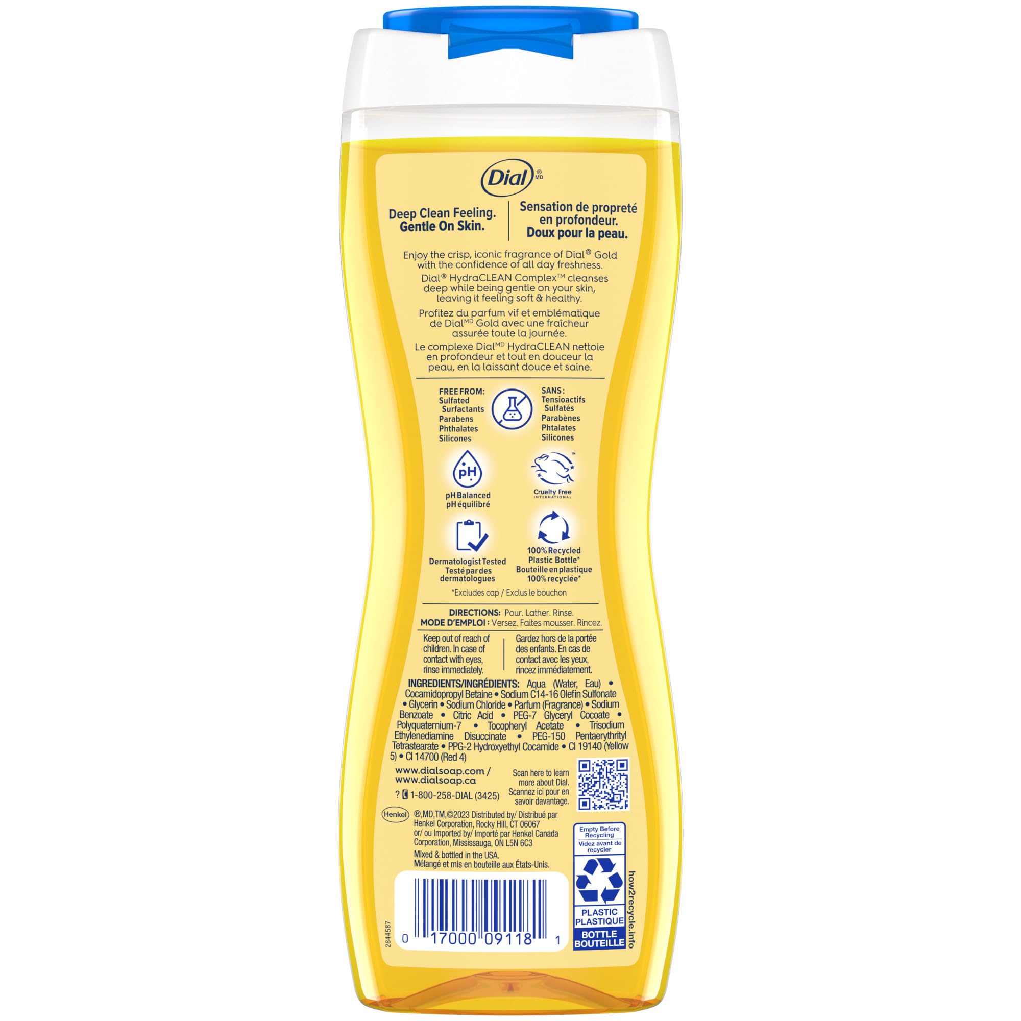 Dial Gold soft-skin result after use, suitable for daily family routines.