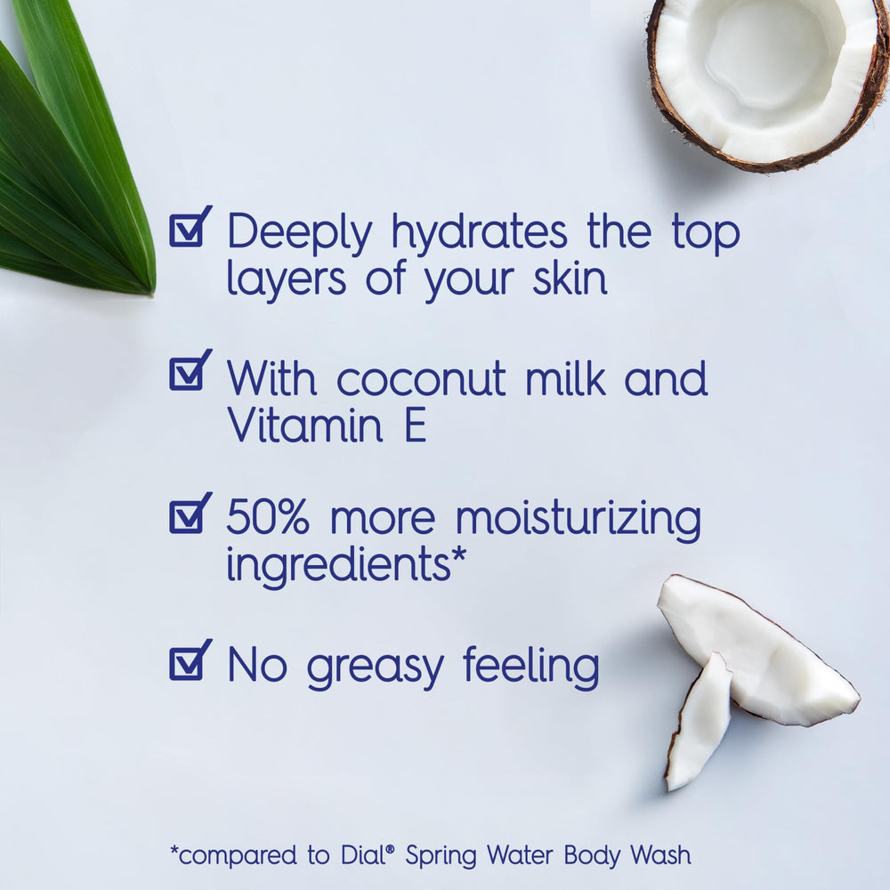 Dial Healthy Hydration lather indicates creamy cleansing for daily use.