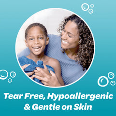 Dial Kids wash foam demonstrates pH-balanced care for sensitive skin.