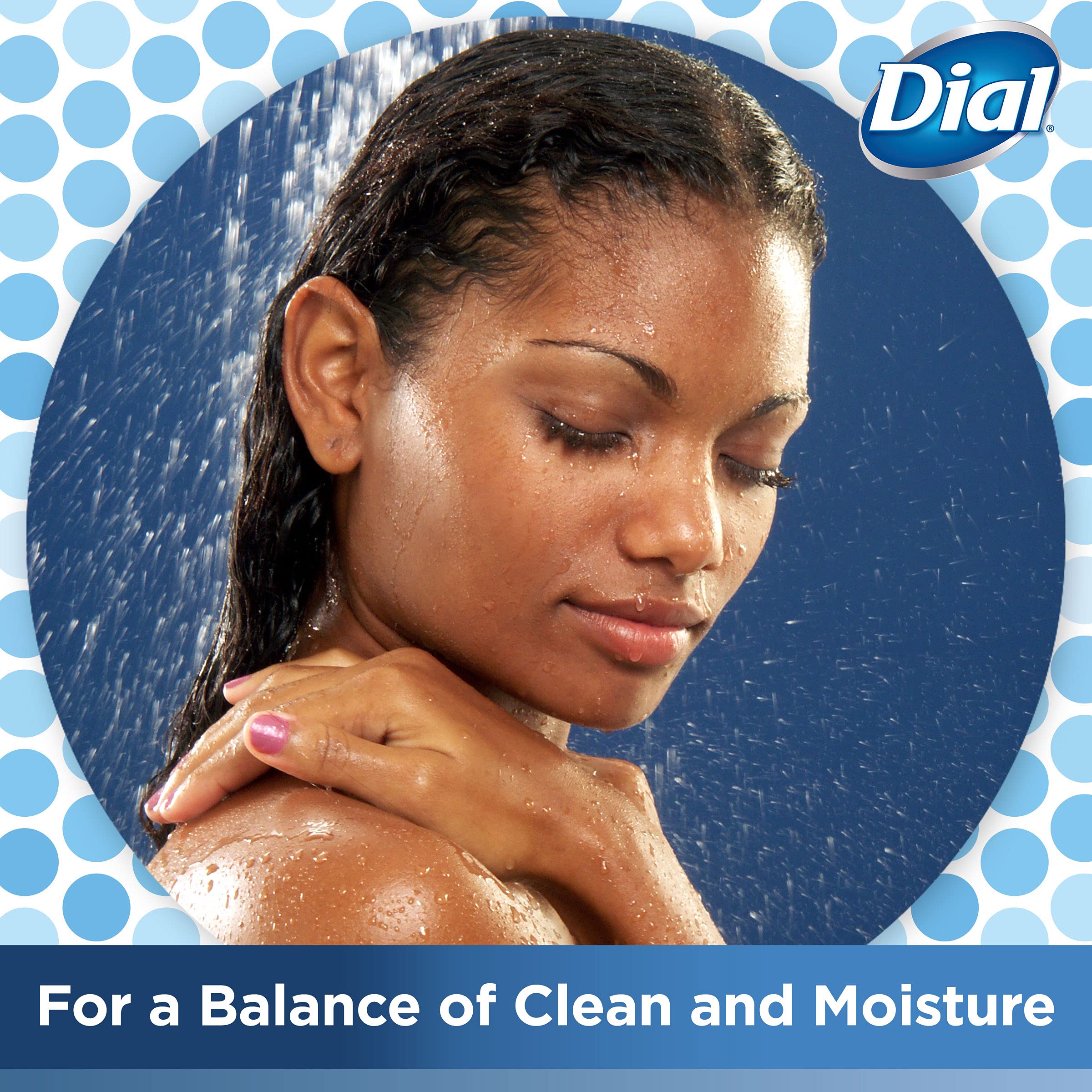 Dial Mountain Fresh display emphasizing the brisk mountain scent.