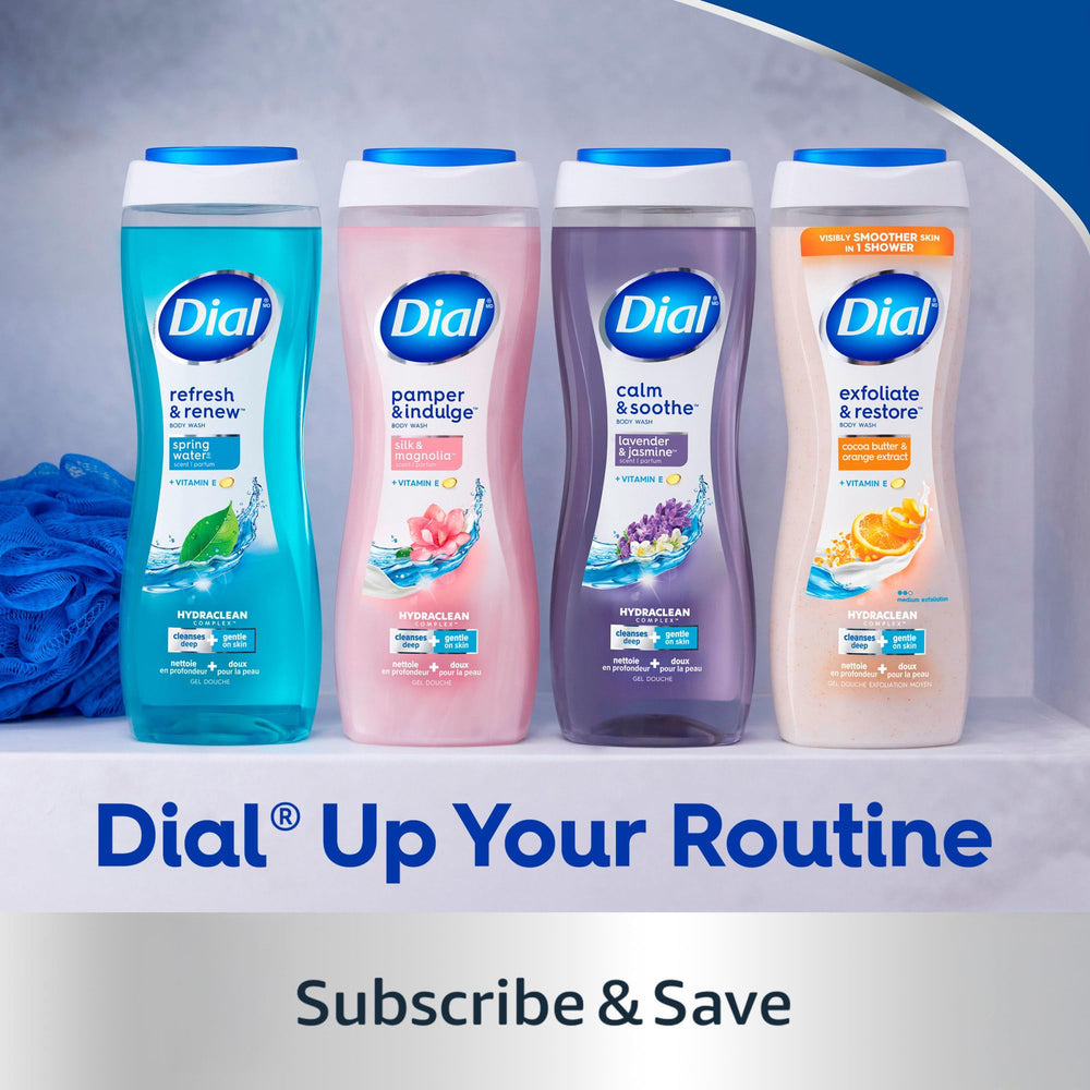 Dial Spring Water scent creates a fresh morning ambiance