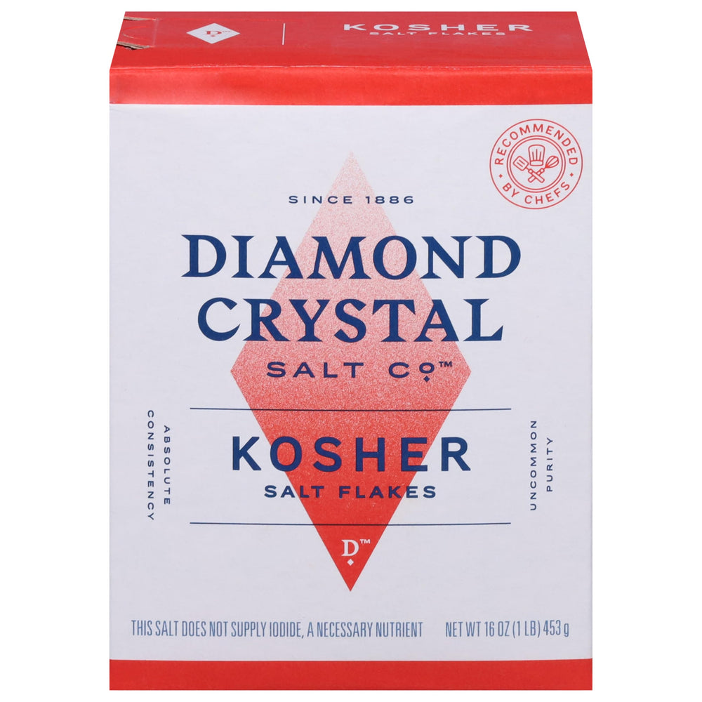 Diamond Crystal kosher salt flakes enhance flavor in home cooking