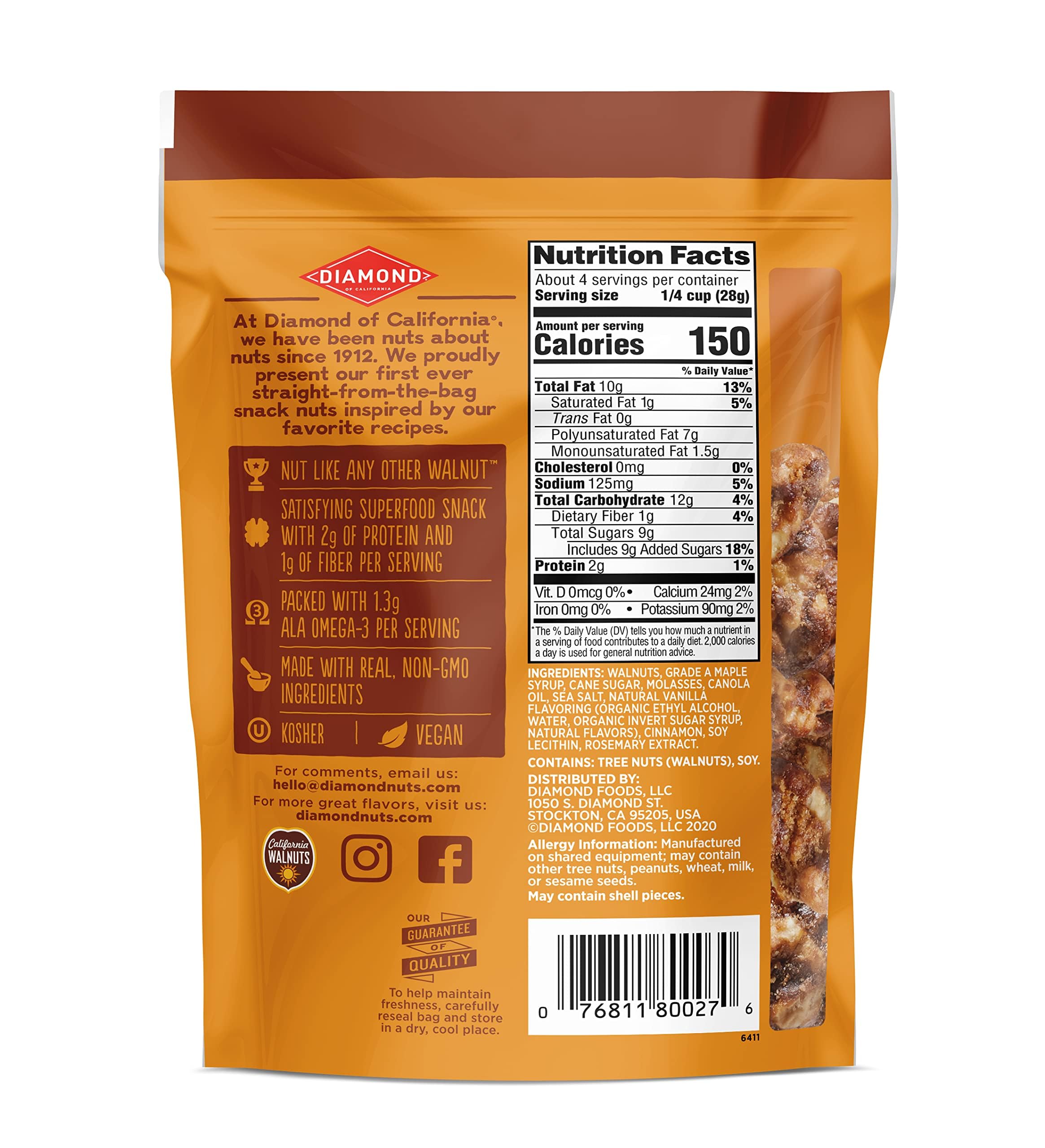 Diamond maple walnut snack serving plate – ideal for quick, wholesome snacking moments
