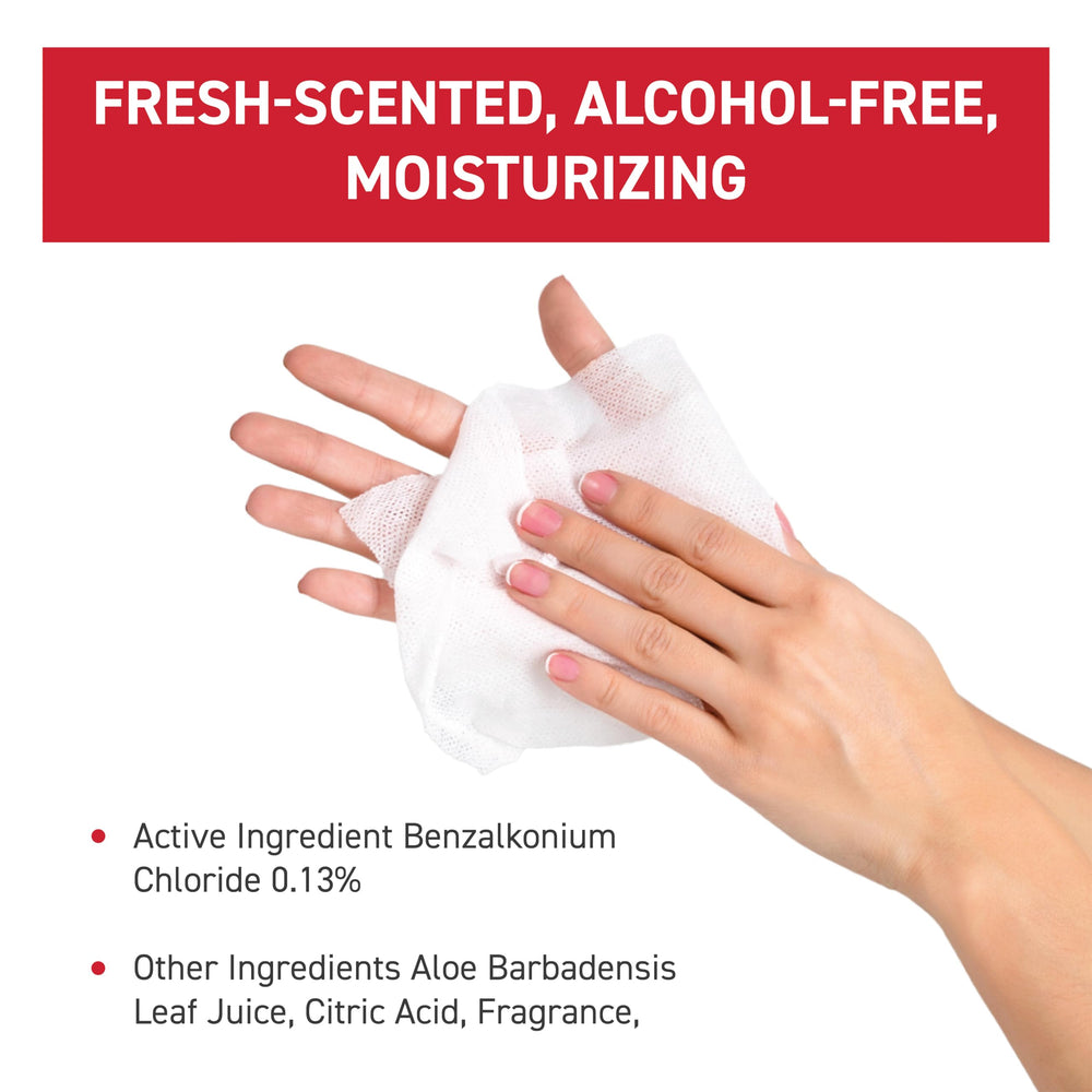 Pocket-size WipeEssentials wipes ready to go in a purse or backpack