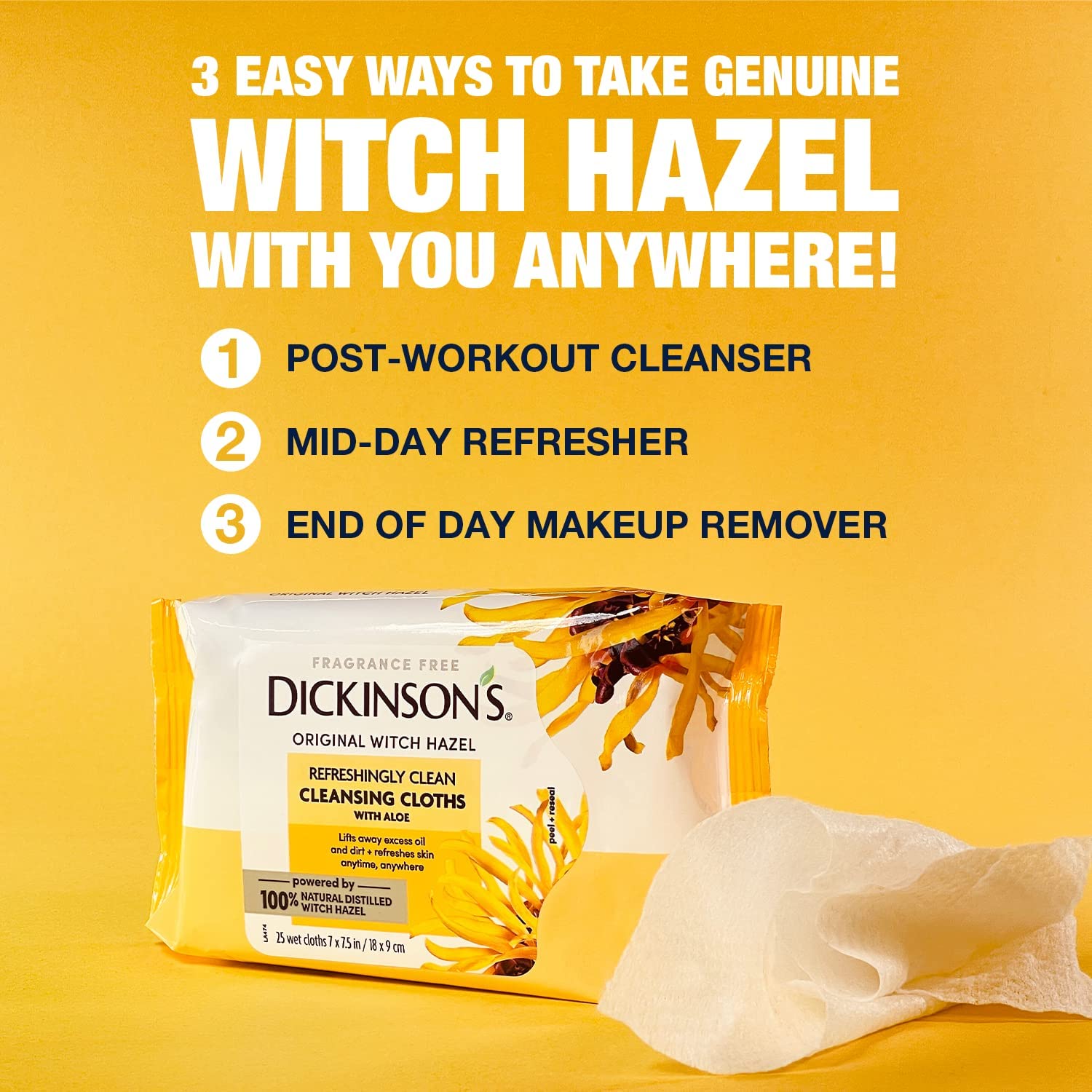 Dickinson's vegan and cruelty-free wipes for ethical skincare