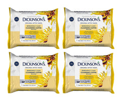 Dickinson's Witch Hazel cleansing cloths with aloe for on-the-go refreshing cleanse