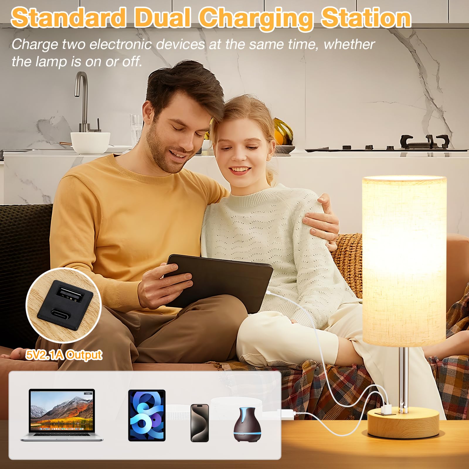 Dicoool LED bulb included offers energy-efficient lighting