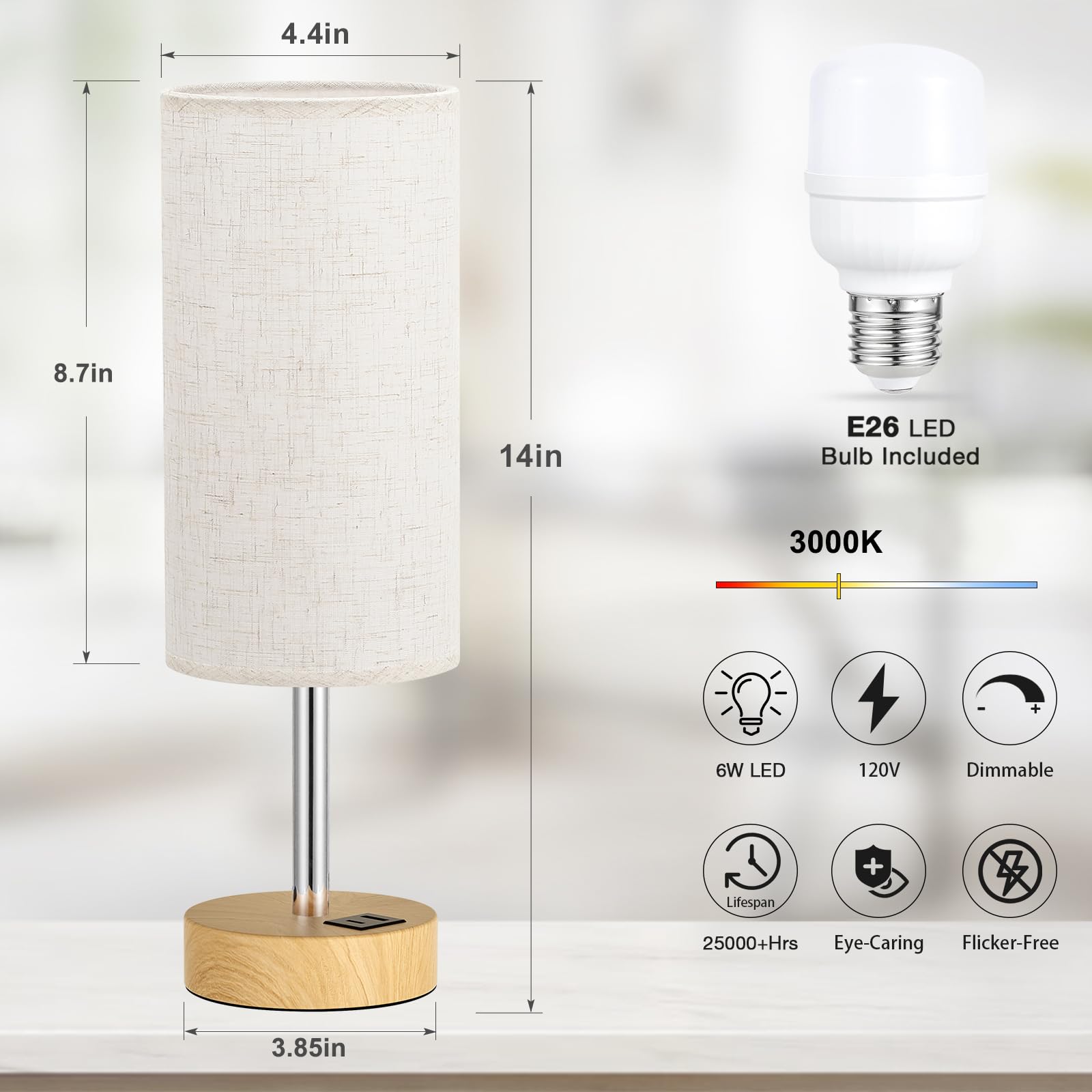 Dicoool wood base highlights sturdy, compact design