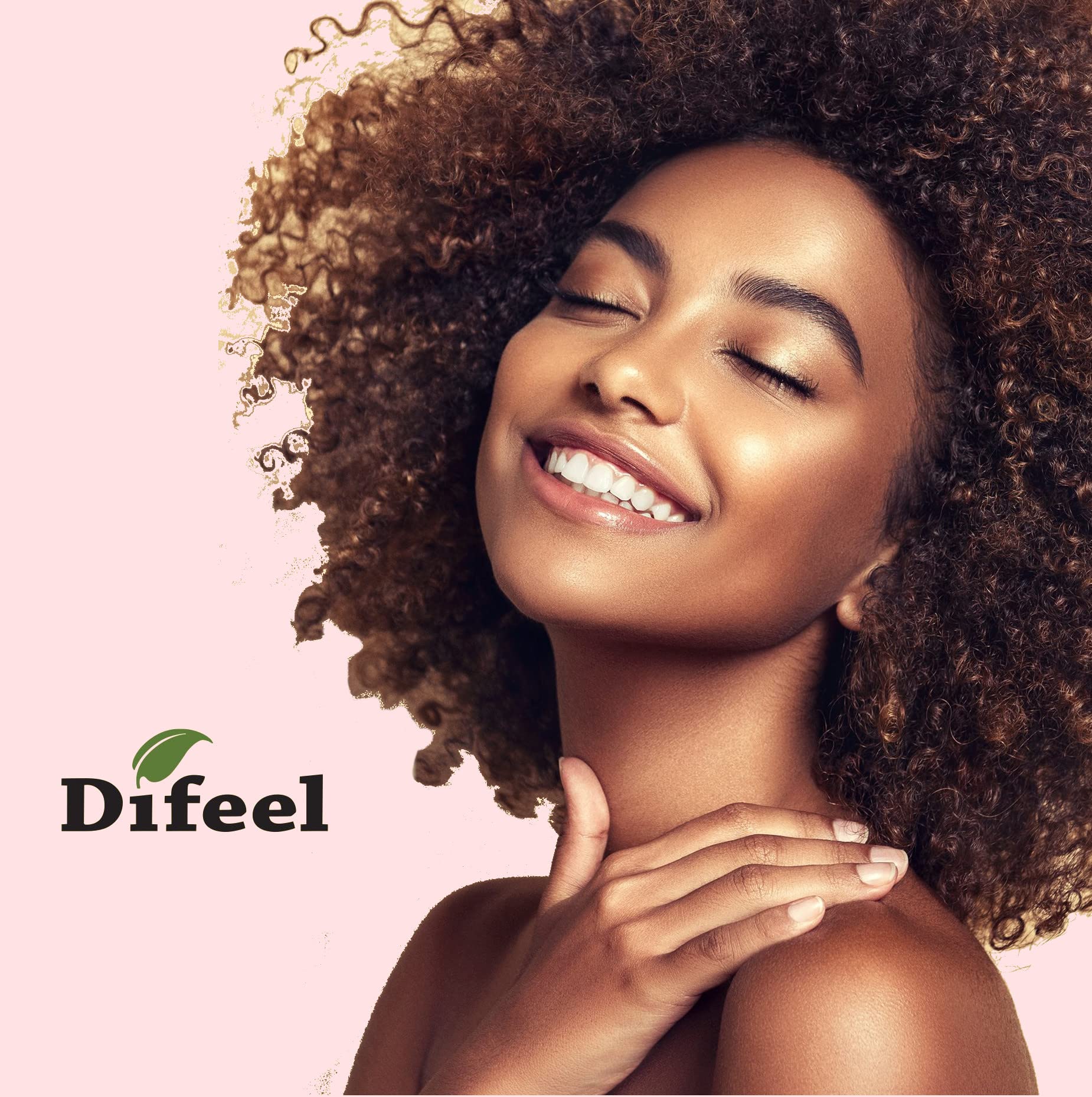 Difeel Biotin Hair Oil nightly routine for healthier-looking strands at night.