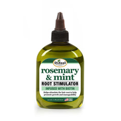 Difeel Rosemary & Mint root stimulator cap enables precise scalp application for invigorating roots