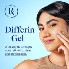 Differin acne skin care kit box front showing complete routine for clearer skin
