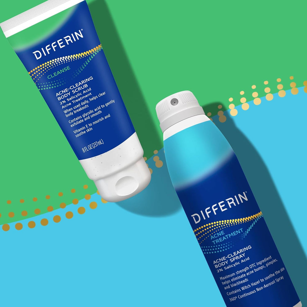 Exfoliating acids work together to support clearer-looking skin after use.