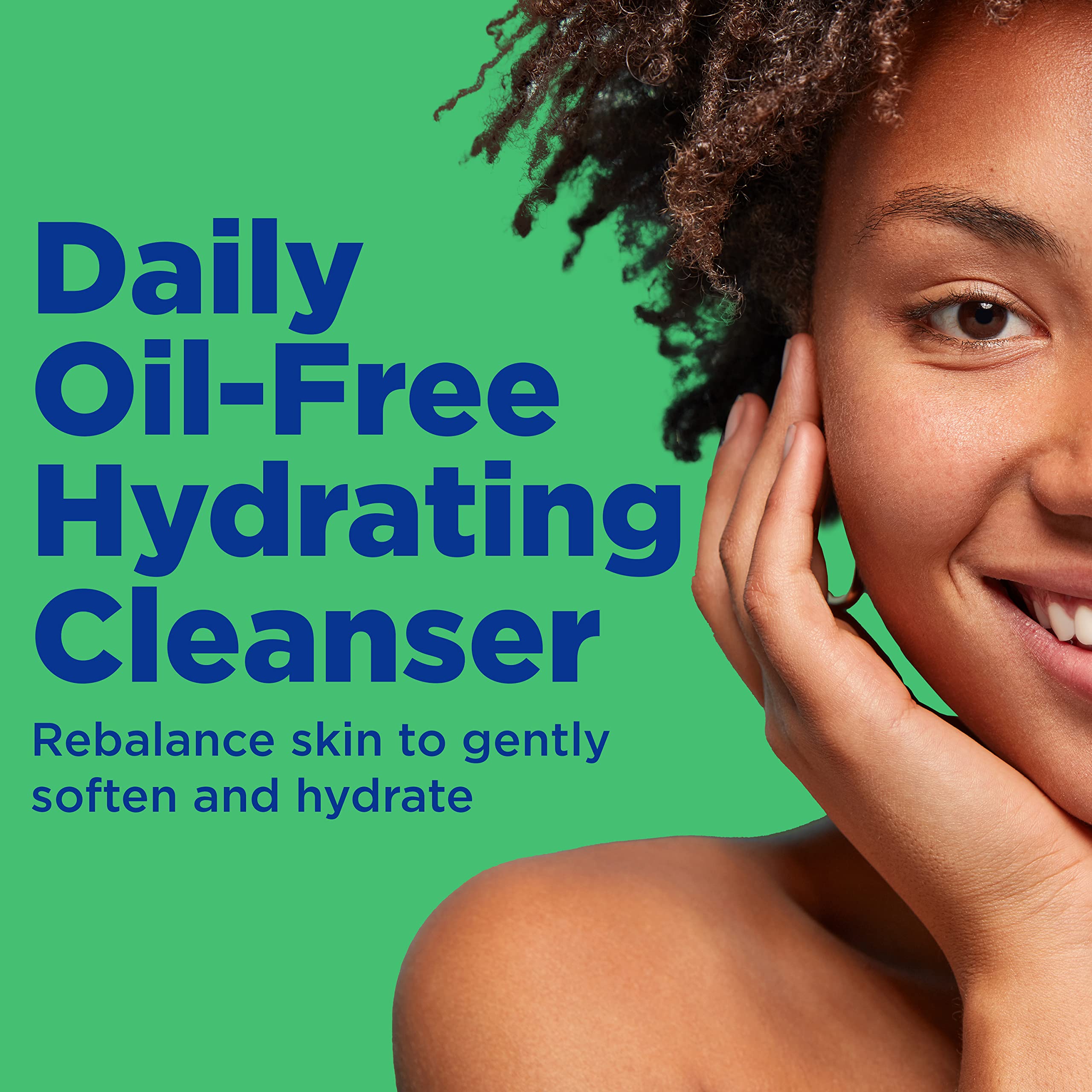 Differin cleanser foam lather close up highlighting gentle cleansing for combination skin