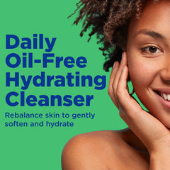 Differin cleanser foam lather close up highlighting gentle cleansing for combination skin