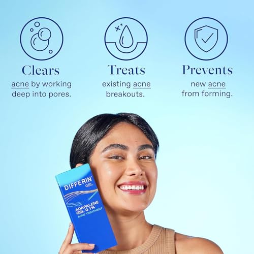 Dermatologist endorsement graphic representing trusted acne care from Differin