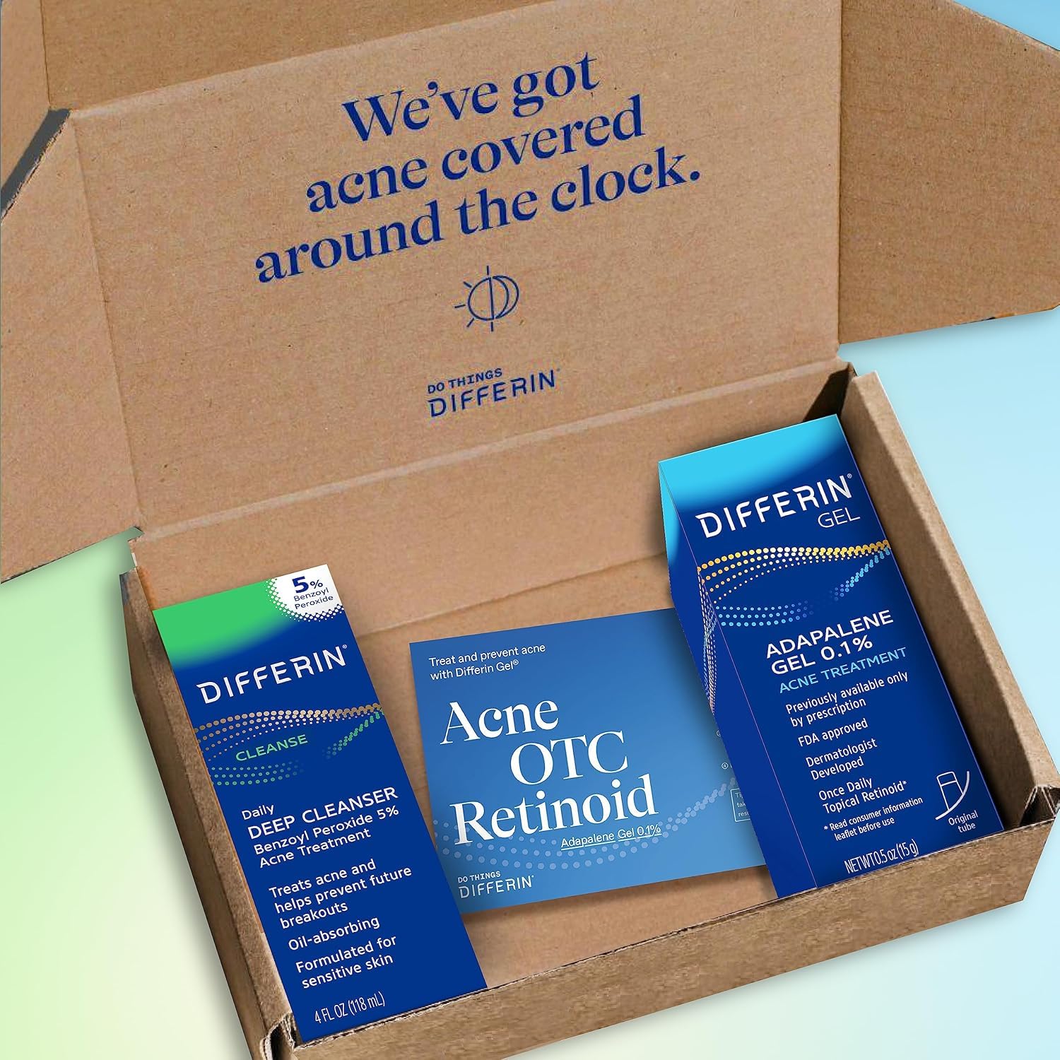 Instruction brochure inside the kit with usage tips