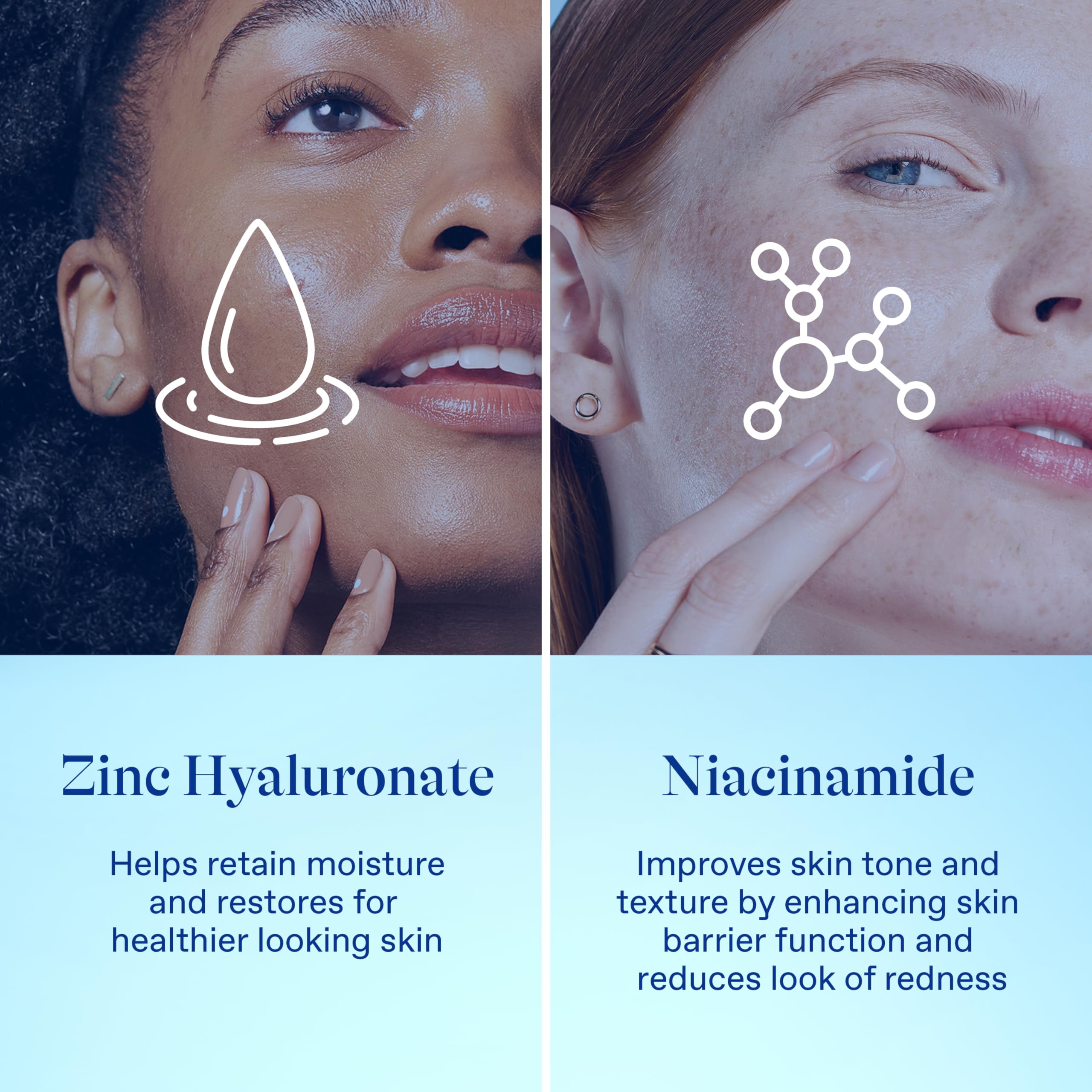 Clear hydrocolloid patch with discreet adhesive for seamless wear.