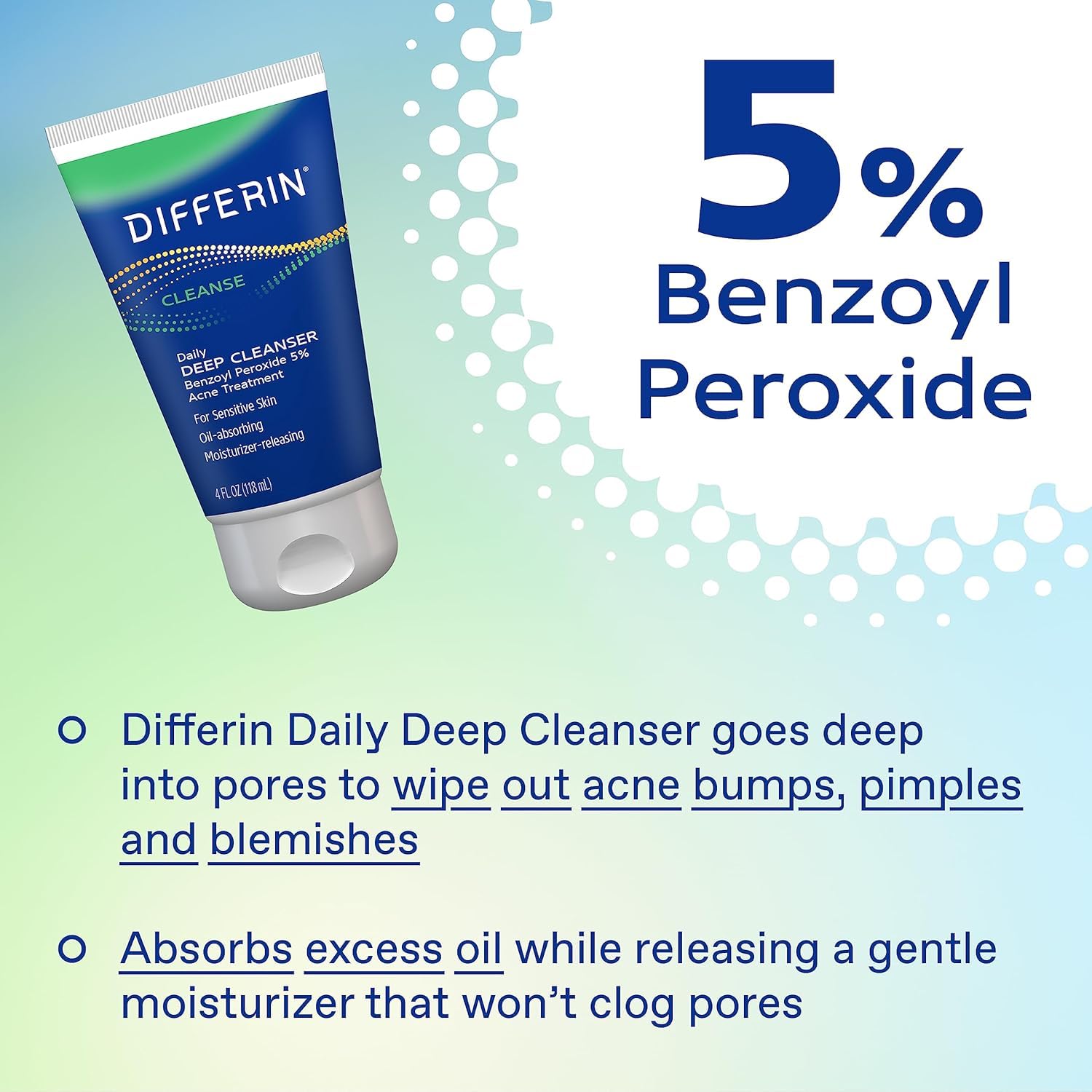 Illustration of a step-by-step Differin routine for morning and evening use
