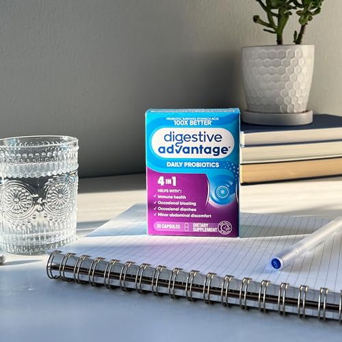 Digestive Advantage immune-support messaging appears alongside the bottle