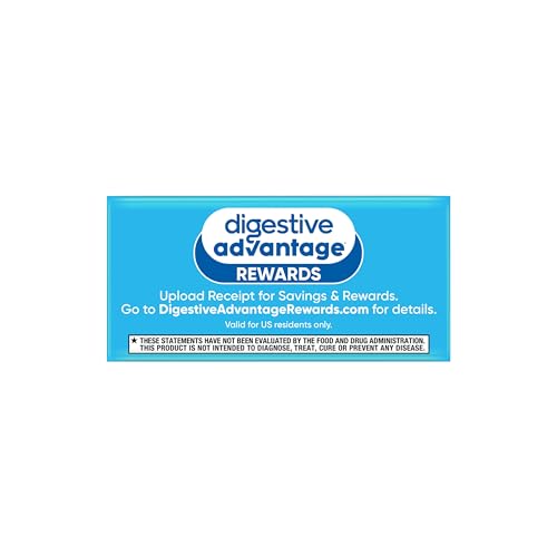 Digestive Advantage on kitchen counter with packaging visible for daily use