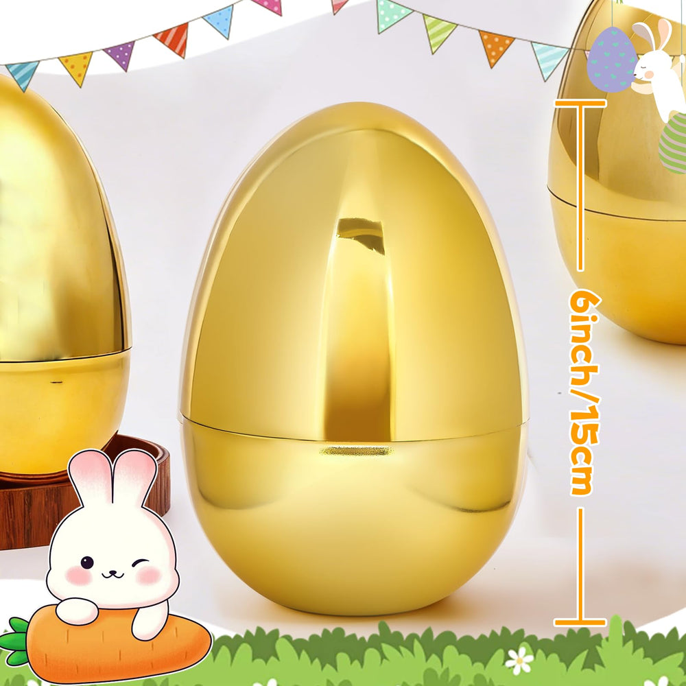 Digwry durable polypropylene Easter egg resists cracks for repeated celebrations.