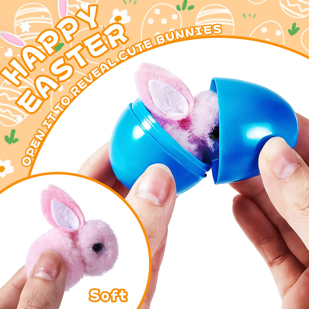 Digwry plush bunny peeking from an egg offers a soft keepsake.