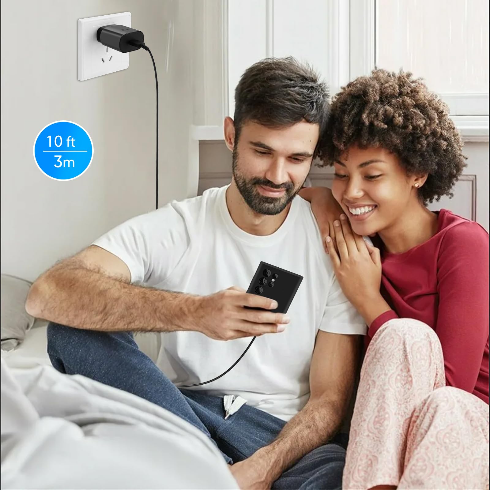 DiHines travel-ready charging kit for global use anywhere.
