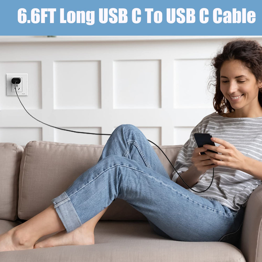 DiHines Type-C charger works with Galaxy phones and many USB-C devices.