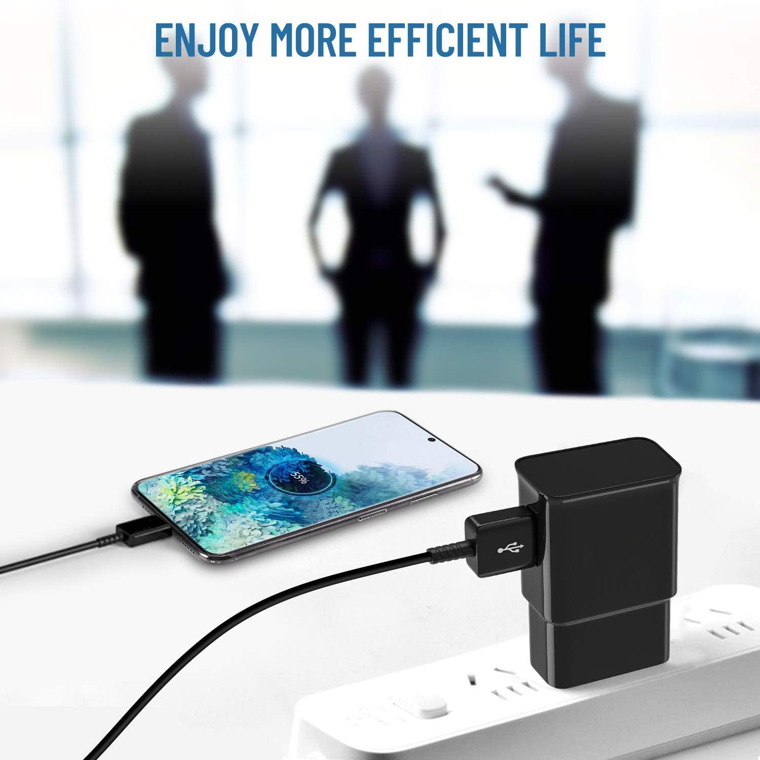 DiHines USB data cable transfers at up to 480 Mbps.