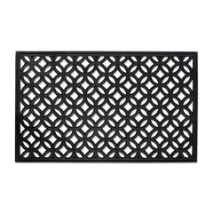 DII rubber doormat lattice all-weather durability for year-round entryways.