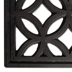 DII mat features water drainage to prevent puddling at entry.