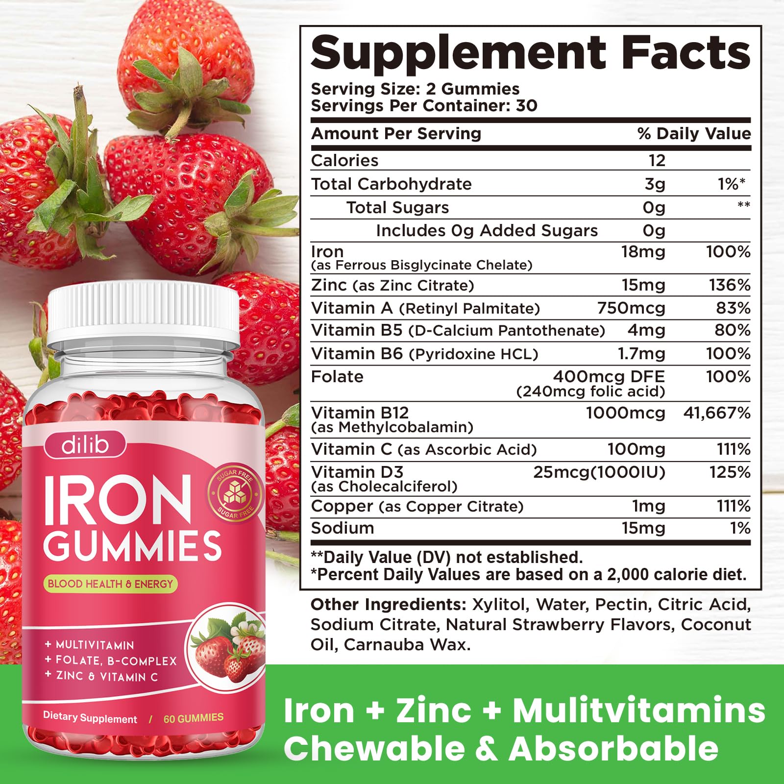 Dilib iron gummies daily-use ritual for busy mornings.
