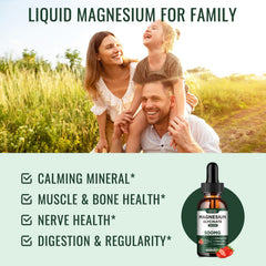 Dilib magnesium drops under tongue ready for fast delivery into the system.