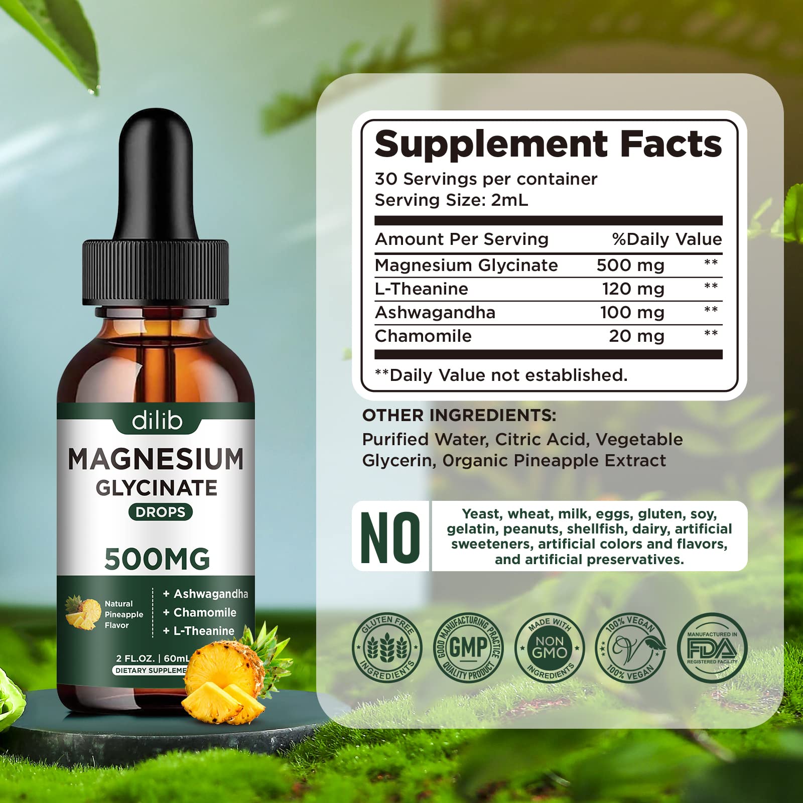 dilib travel-friendly 2oz bottle easy to carry