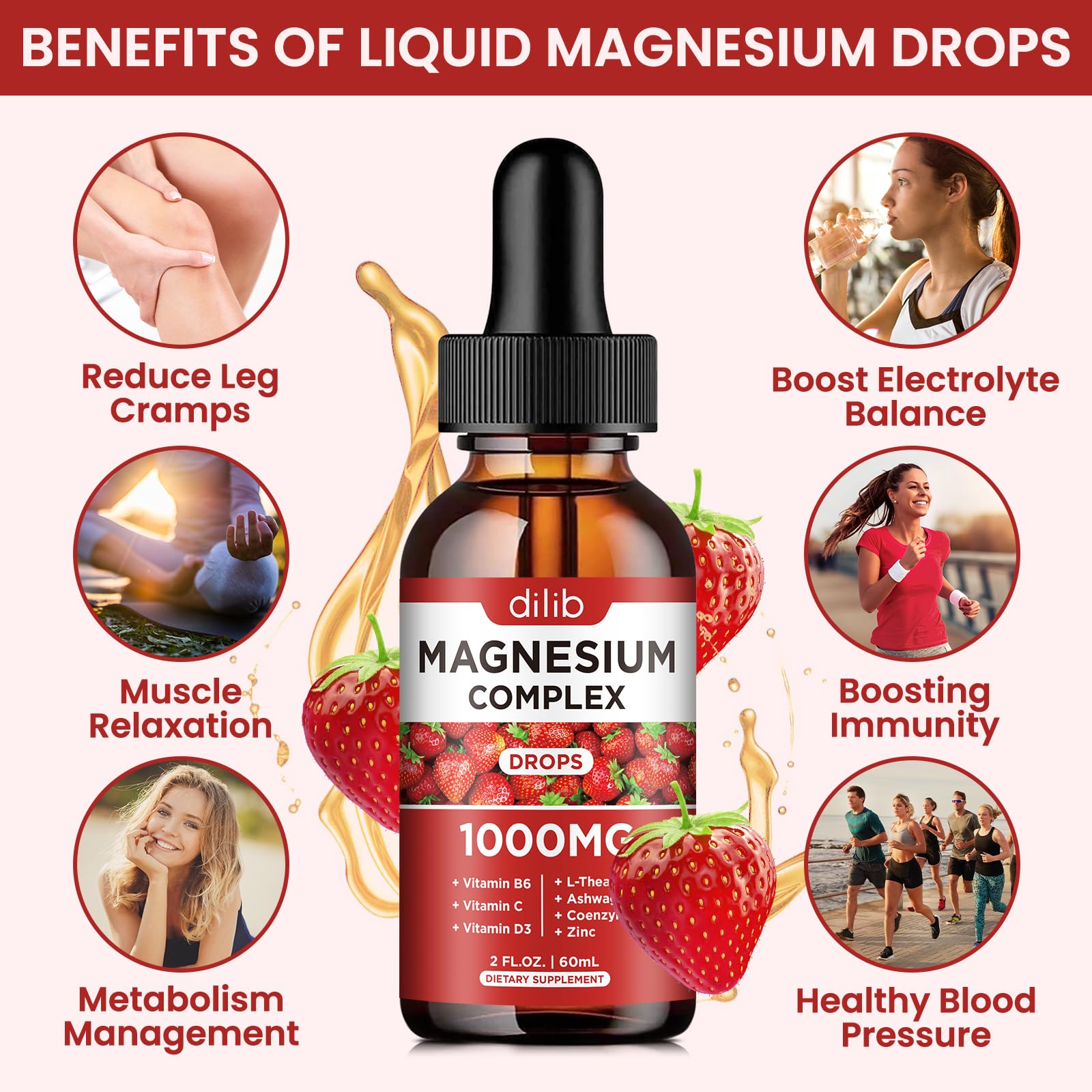 Dilib drops placed under the tongue for quick absorption and mood support.