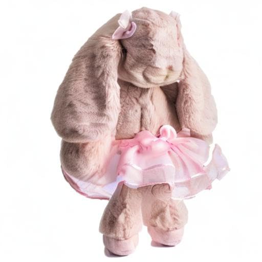 DILLY DUDU Ballerina Bunny invites cozy cuddles and playful dance moments.