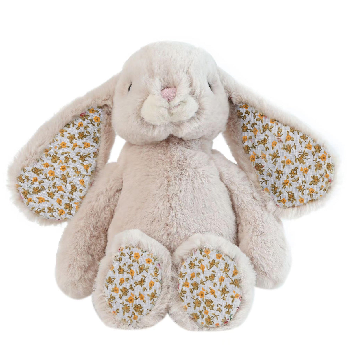 DILLY DUDU Blossom Bunny 10-Inch soft plush for cozy hugs.