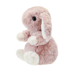 DILLY DUDU Pink Bunny Plush made of soft, durable material for hugs.