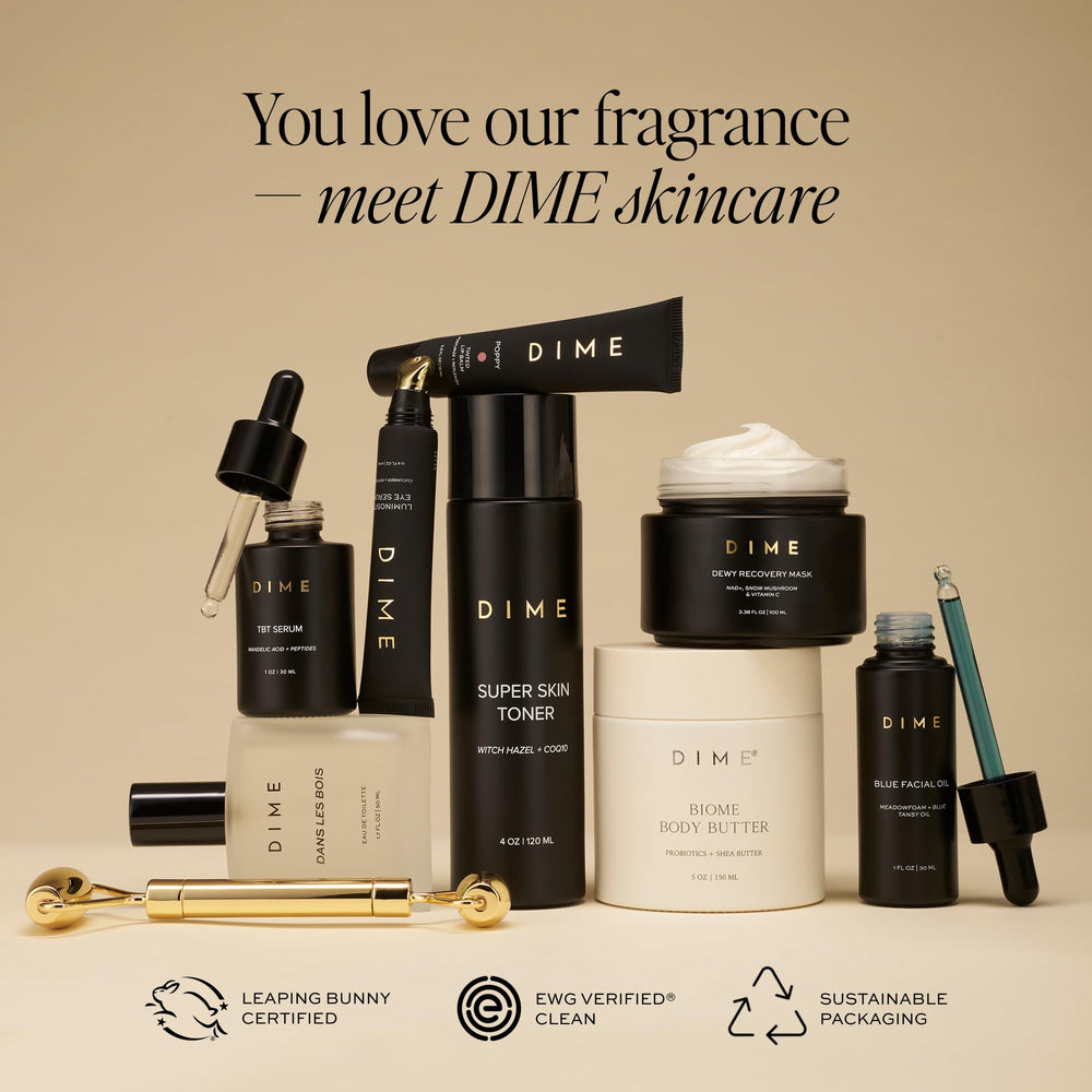 DIME 7 Summers organic sugarcane alcohol for a lighter, eco-conscious feel.