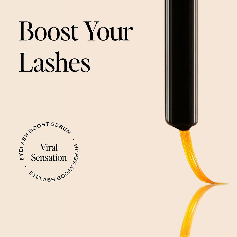 DIME Beauty Eyelash Boost Serum application at lash base suggests simple daily routine.