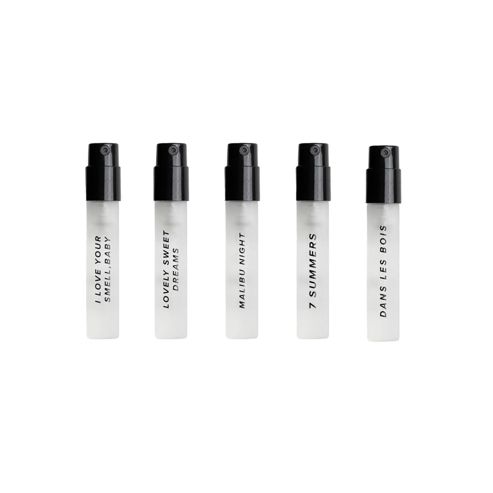 DIME Beauty Perfume Sampler Lovely Sweet Dreams bottle with cozy sweetness in focus