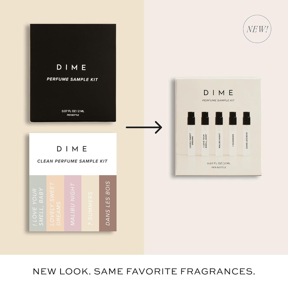 DIME Beauty Perfume Sampler Malibu Night captures coastal evening mood