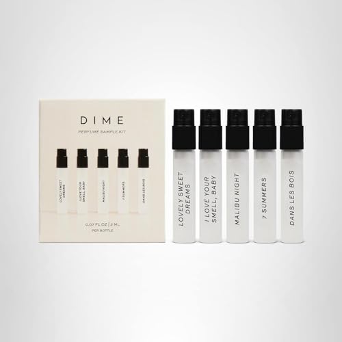 DIME Beauty Perfume Sampler USA made stamp signals quality