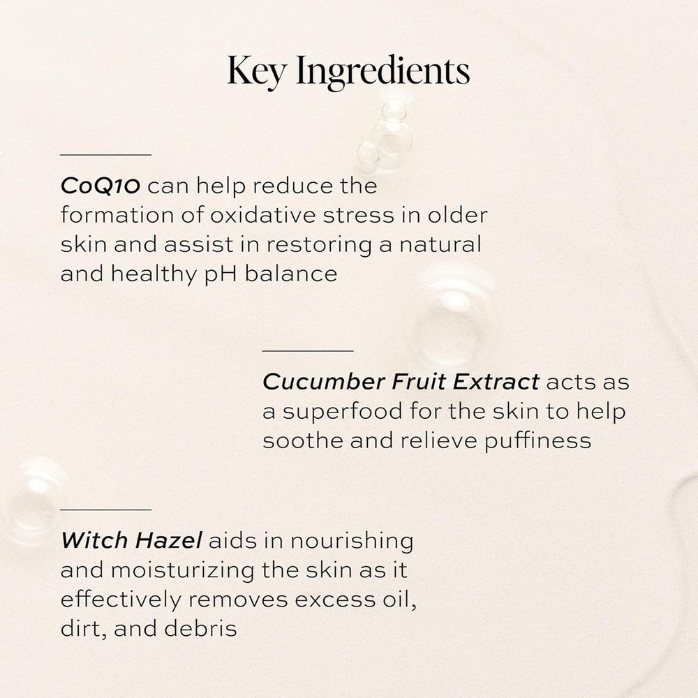 DIME toner with aloe vera and cucumber extracts providing gentle hydration