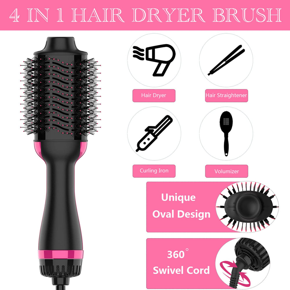 Dimecano Hair Dryer Brush with ceramic coating for even heat distribution.
