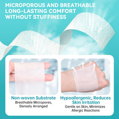 Dimora breathable lightweight tape keeps the skin dry around wounds